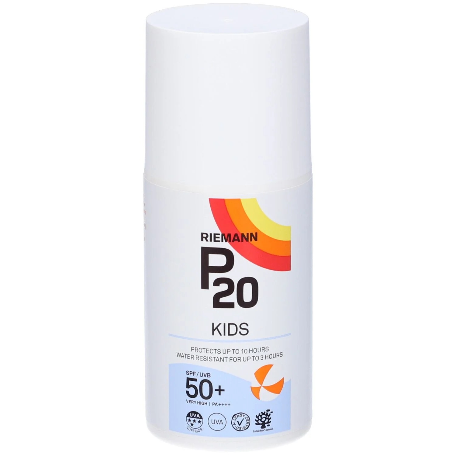P20 Protector solar infantil SPF50+ 200 ml resistente al agua