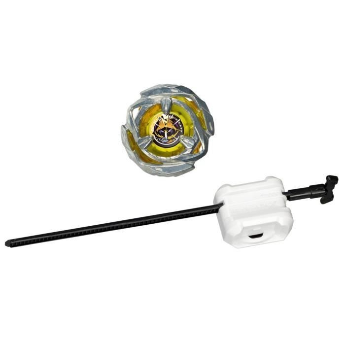 Beyblade X, Starter Pack Arrow Wizard 4-80B avec toupie de compétition à rotation droite de type endurance et lanceur, à partir de 8