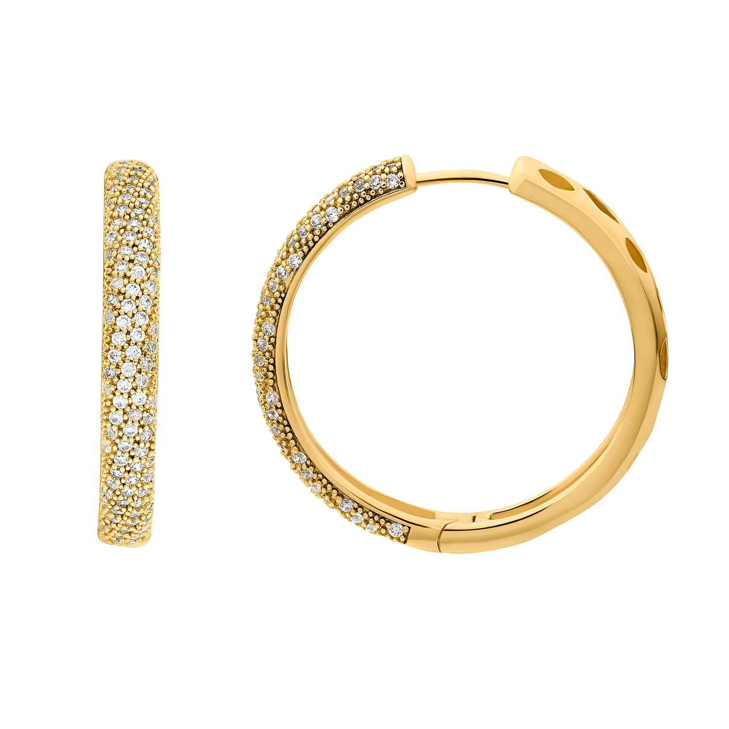 Heideman Boucles d'oreilles Willow couleur or