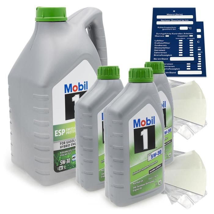 Olio per moto Mobil 1 Esp 5W30 da 8 litri MB ExxonMobil