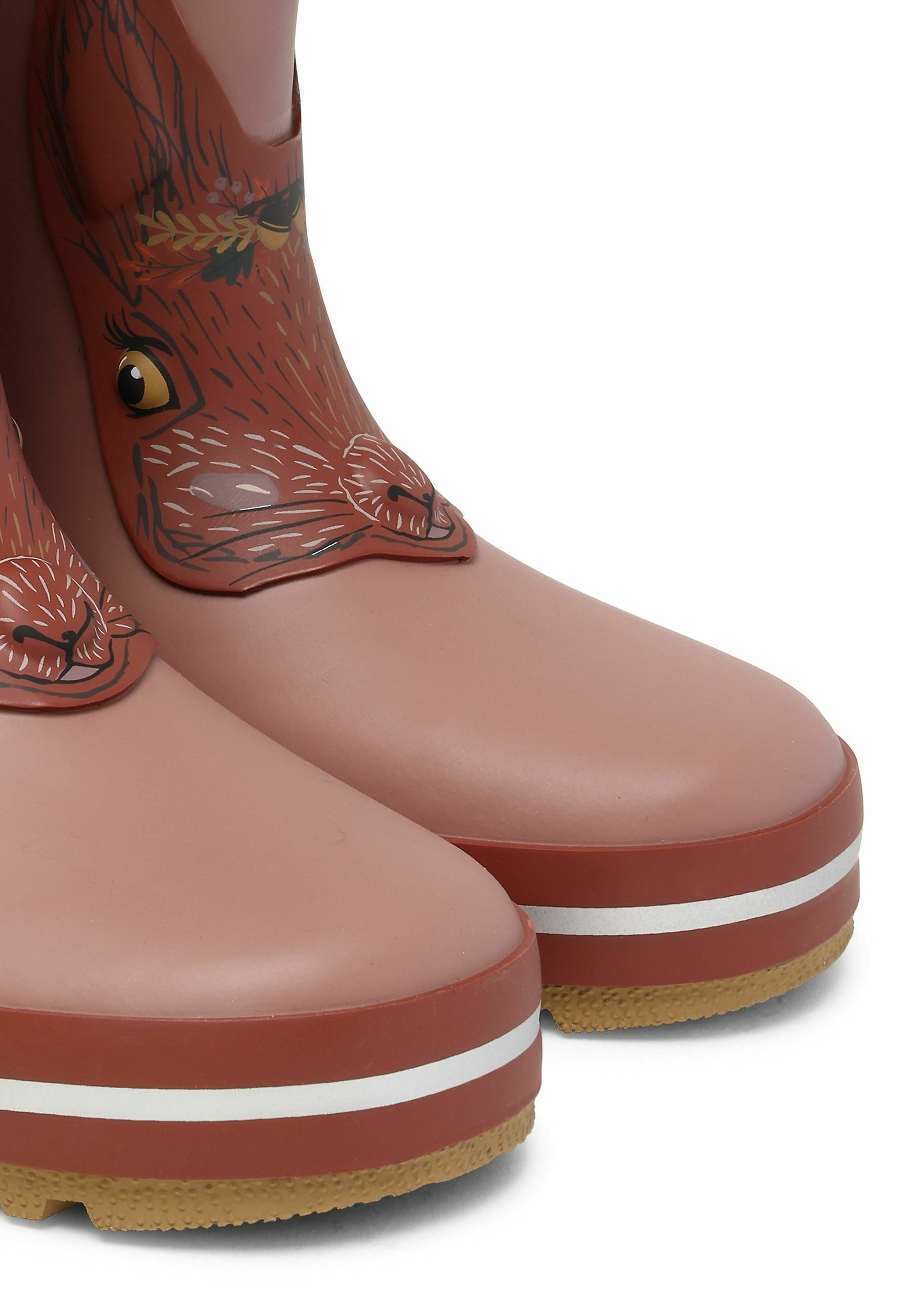 Bottes en caoutchouc mikk-line - henné