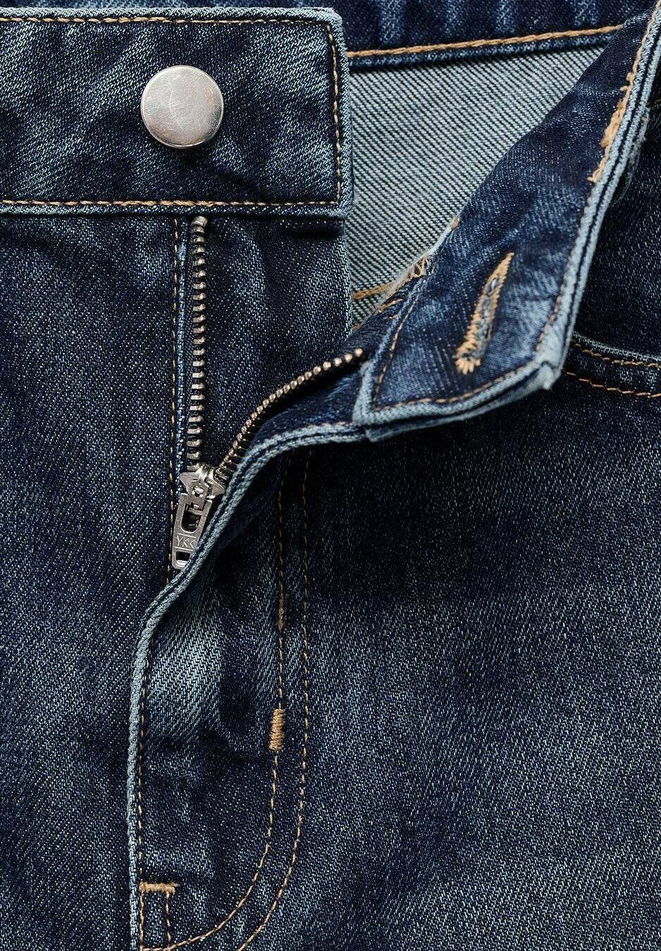 Jean droit Mango - bleu foncé
