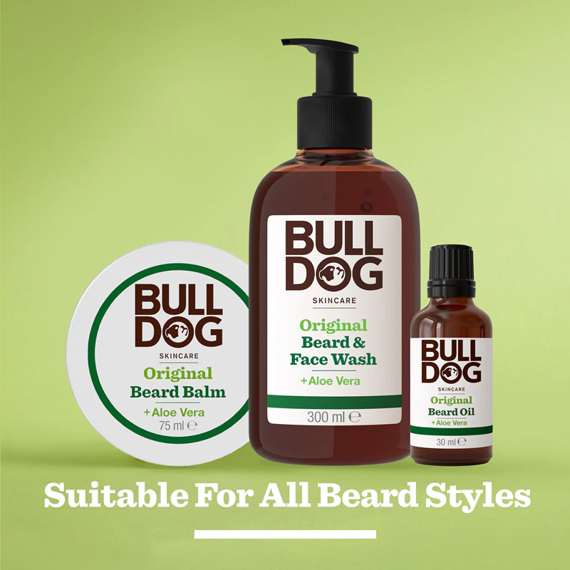 Bulldog Original Bart- und Gesichtswaschgel für Männer