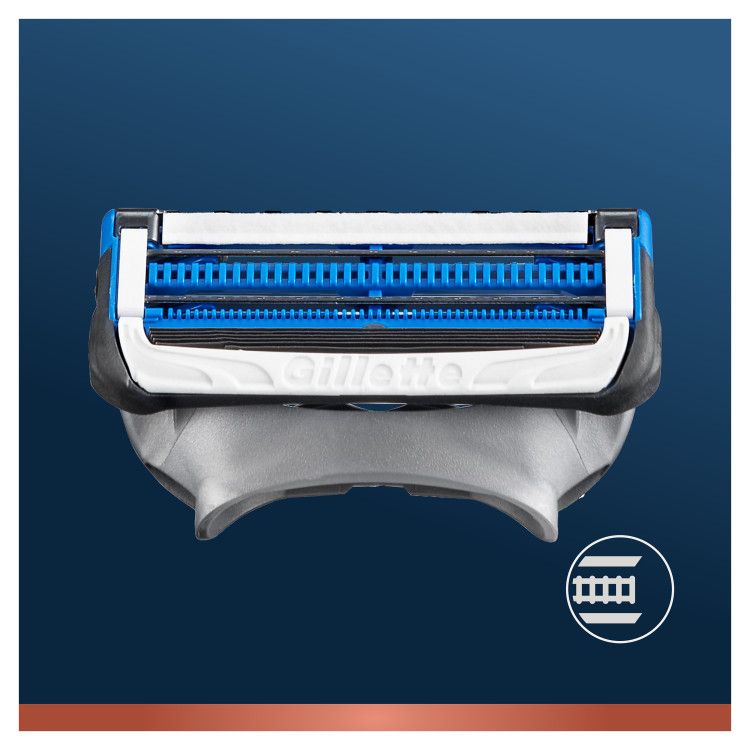Gillette King C. kakla trimmera uzpildes Lādētāji un uzpildes