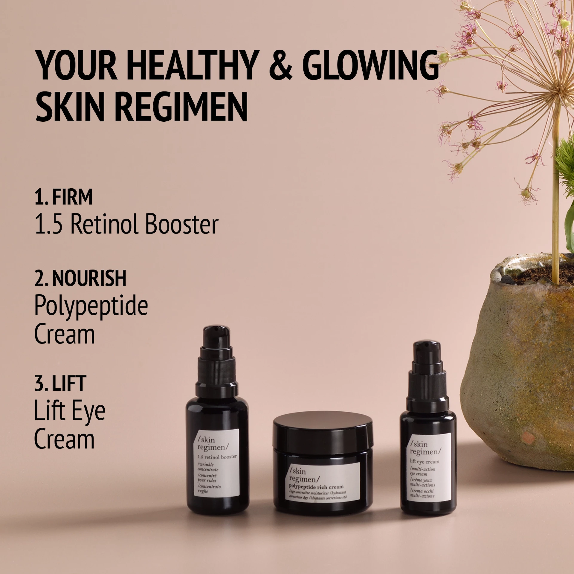 Ser cu retinol 25 ml - Regim de îngrijire a pielii