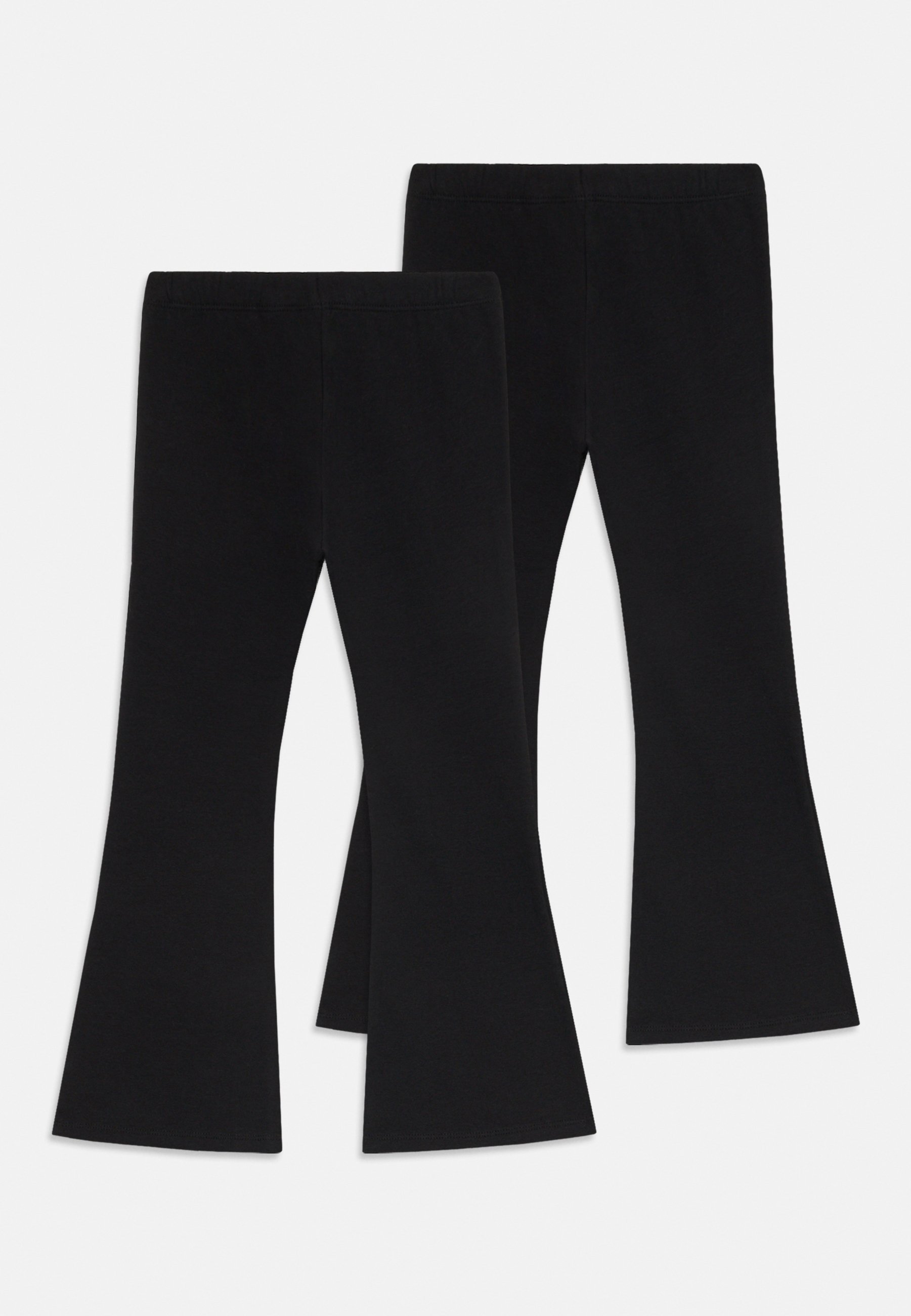Lindex FLARE BRUSHED INSIDE PACK - Leggings - Pantaloni - neri