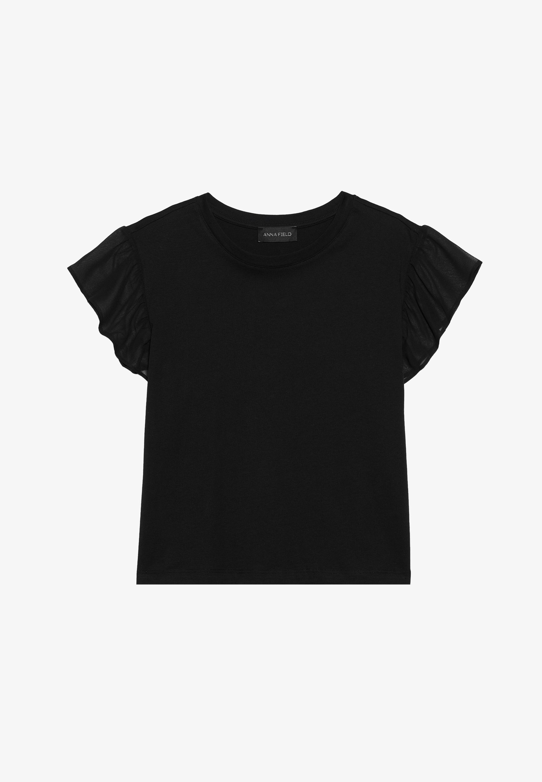 Anna Field Basic T-shirt - zwart