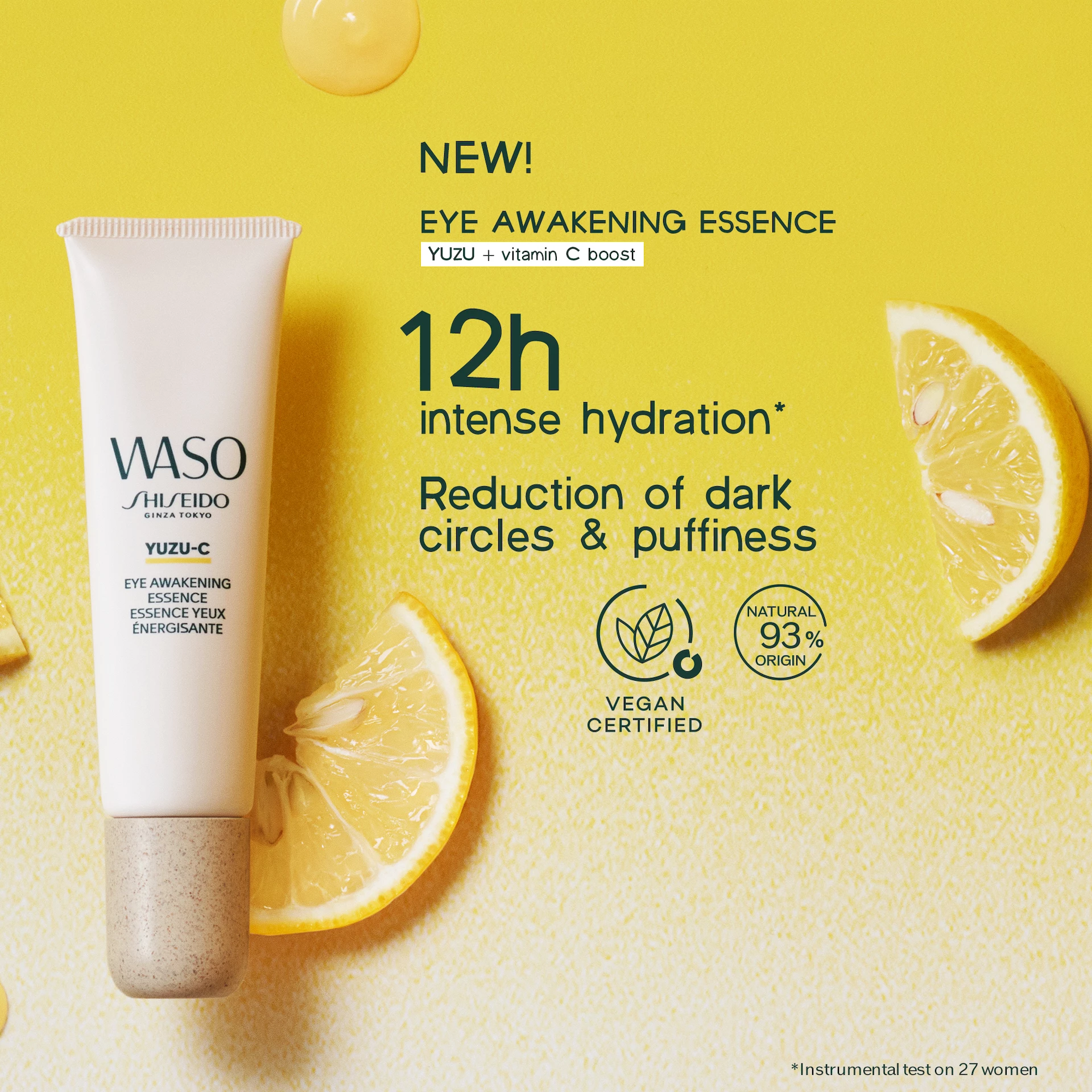 WASO Yuzu-C Crema de ochi 20 ml - Shiseido