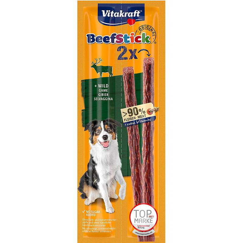 Vitakraft Beef Sticks 2er-Pack, Wild