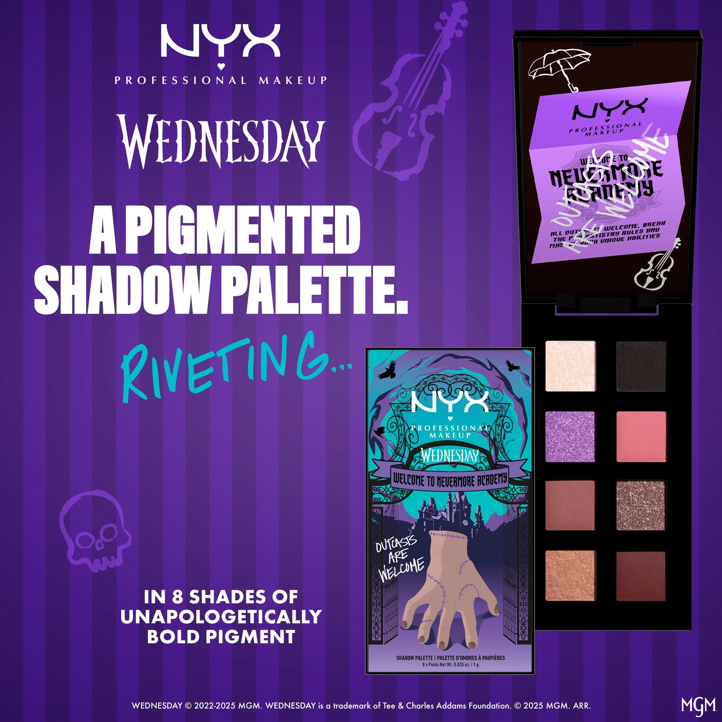 Occhi The Nevermore Academy Palette - Palette occhi
