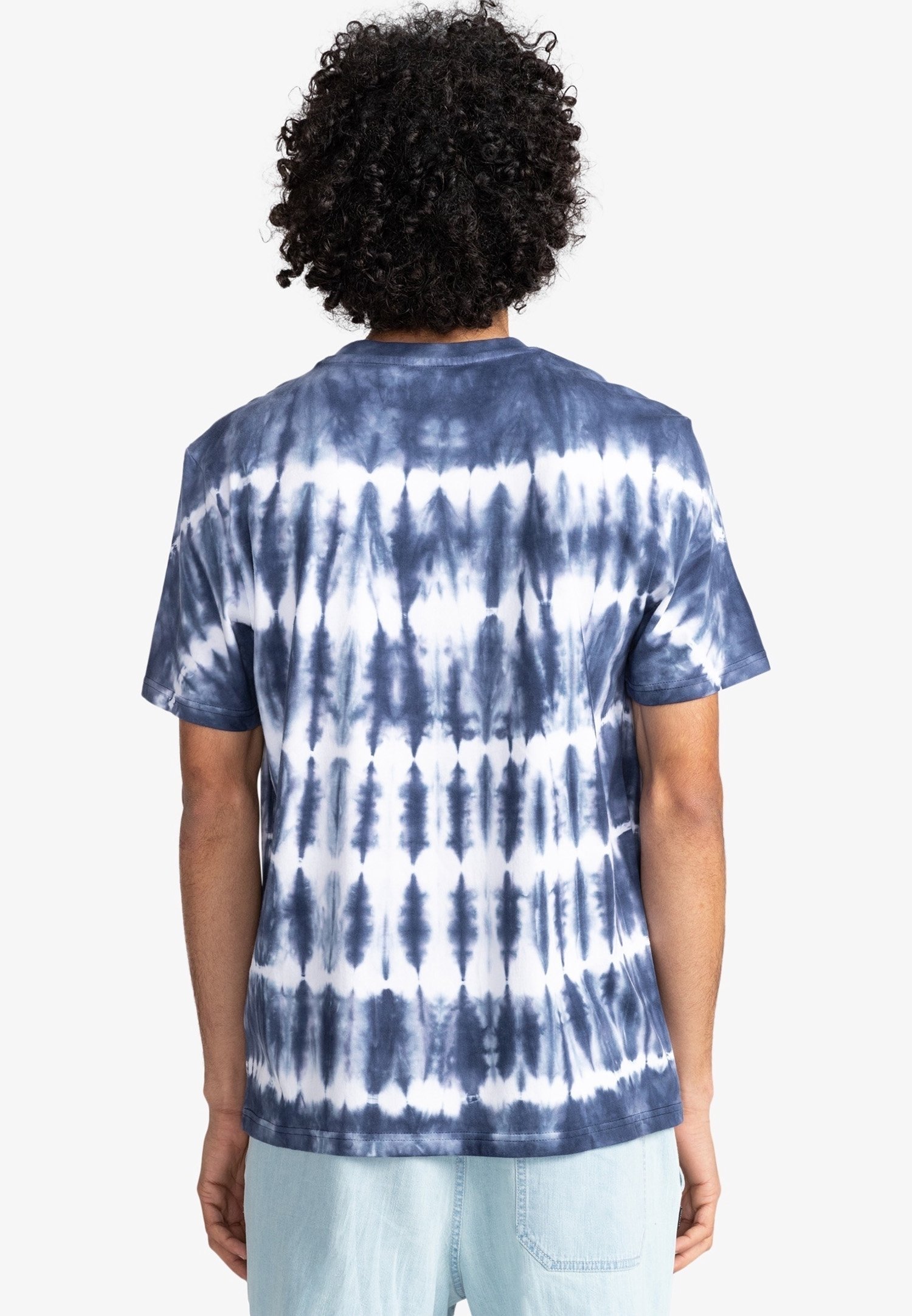 Element Print T-shirt - donkerblauw