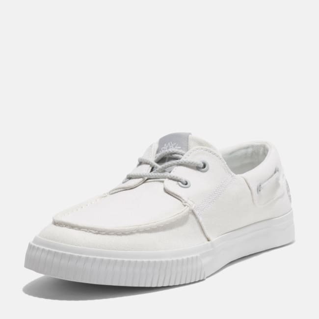 Sneaker Bassa Stringata da Uomo in bianco