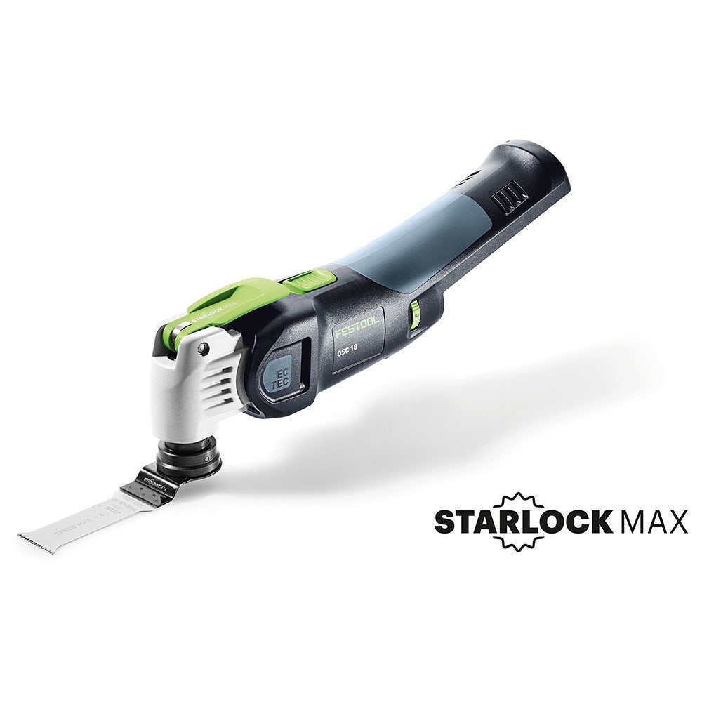 FESTOOL 18V Brushless OSC VECTURO Starlock Oszillator-Set mit Systainer 577130