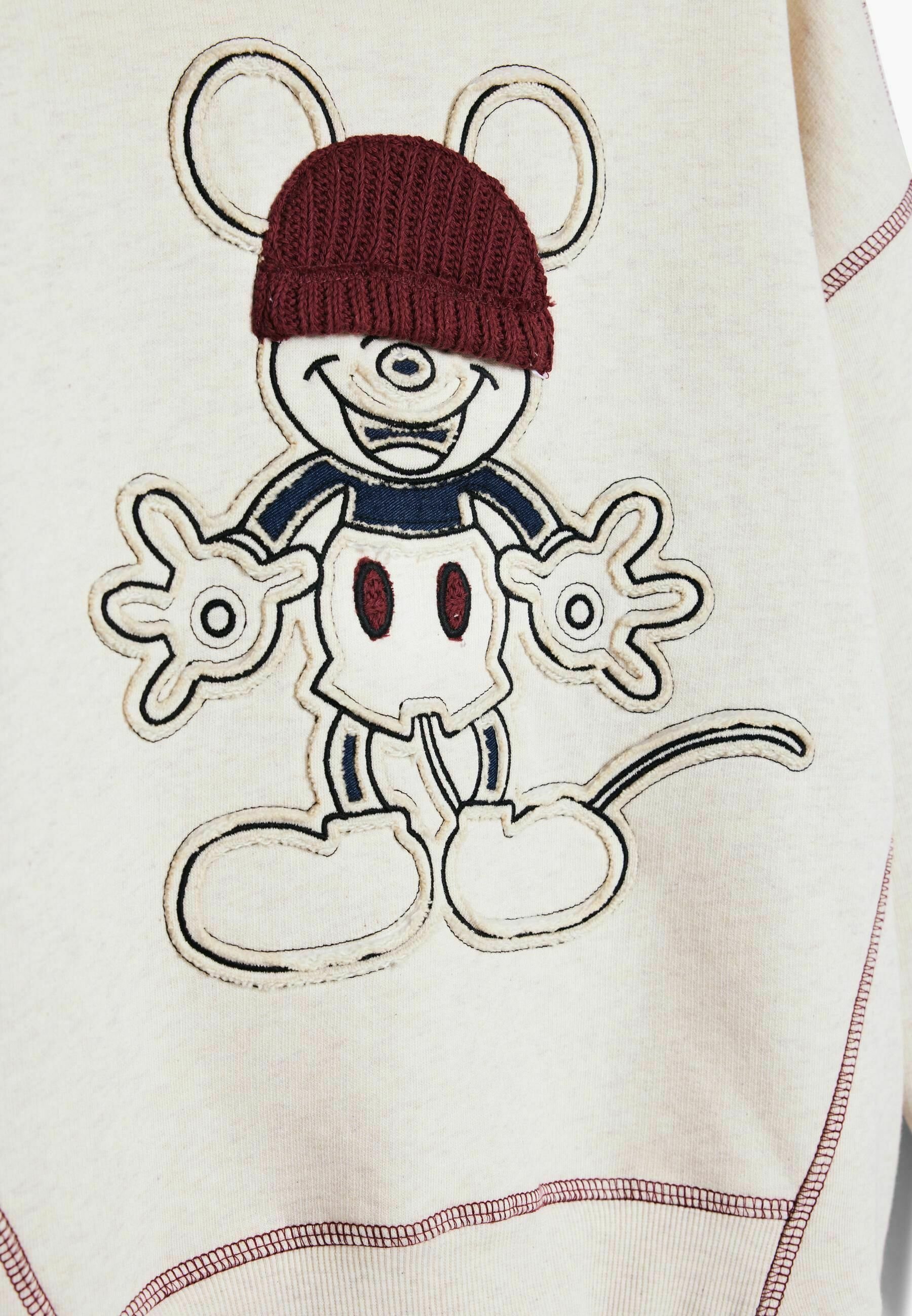 Sweat à capuche Desigual - blanc