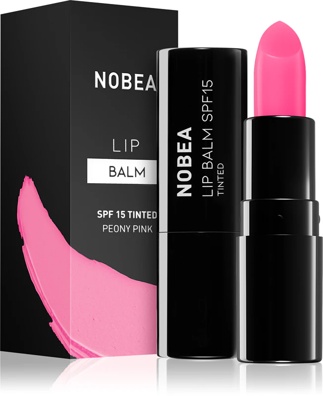 NOBEA Day-to-Day Lip Balm SPF 15 Getinte lippenbalsem met SPF 15