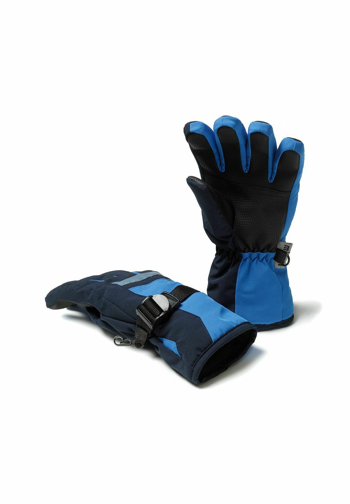 Guanti MINOTI impermeabili con inserto riflettente - blu