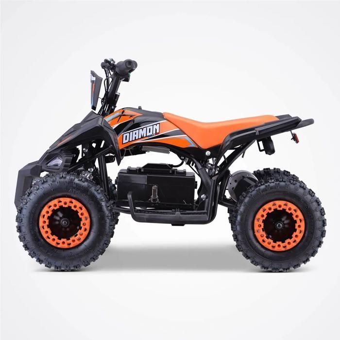 Pocket Quad Électrique FLIPY 800W / Mini Quad Enfant Electrique / Orange