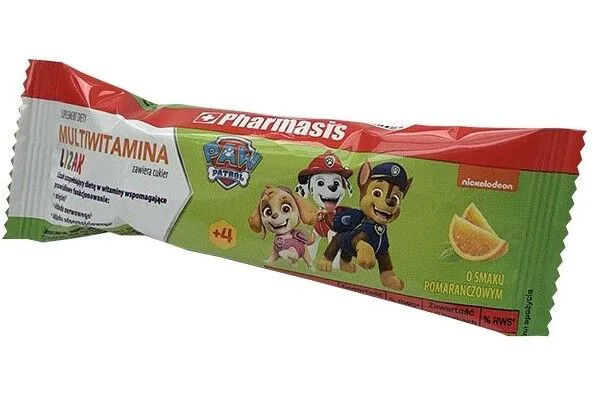 Lizak Psi Patrol, Multiwitamina