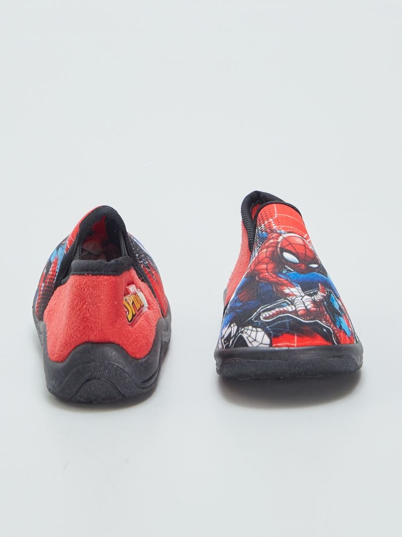 Spider-Man slippers met gesloten neus - ROOD