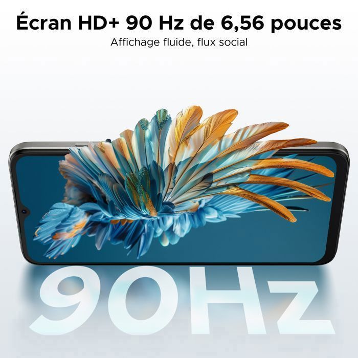 Smartphone económico DOOGEE Note56 Android 16, batería de 6150 mAh, pantalla HD+ de 6,56
