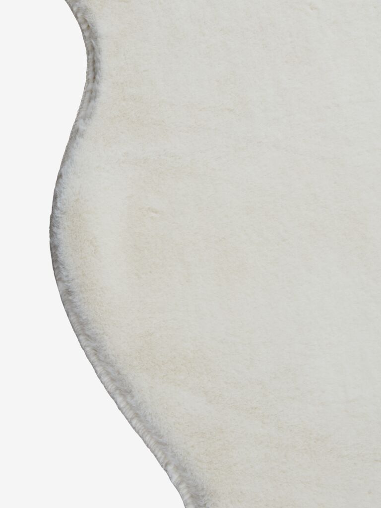 OXEL Tepih od umjetnog krzna OXEL 60x90 Bijeli
