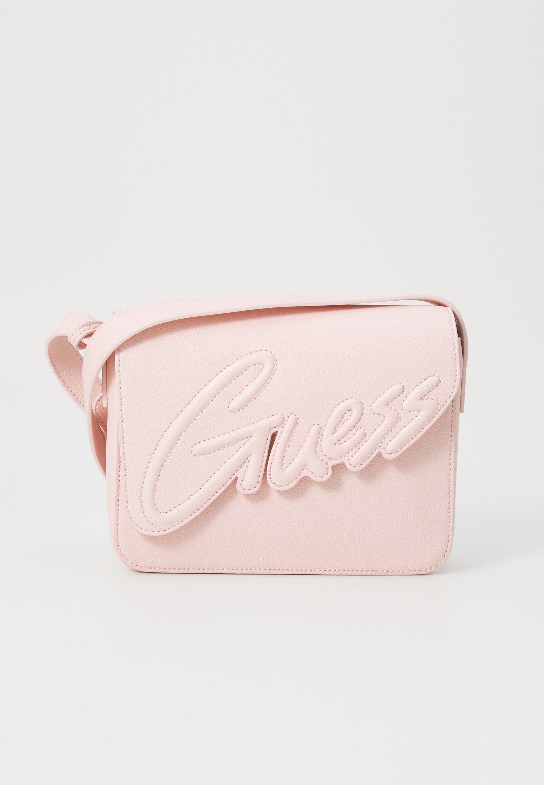 Guess CROSSBODY FLAP BAG UNISEX - Crossbodytas - balletroze