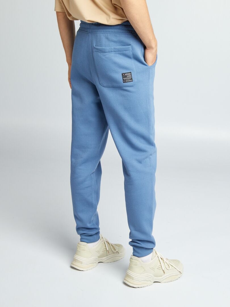 Joggingbroek van sweatstof - - BLAUW