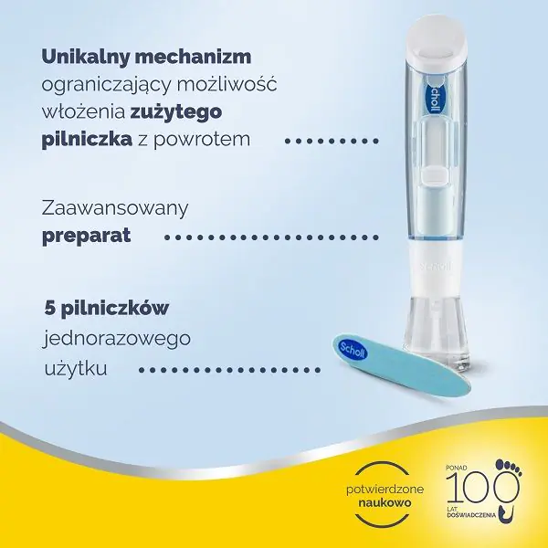 Scholl Fungal Nail Treatment, Preparat przeciwgrzybiczy do paznokci