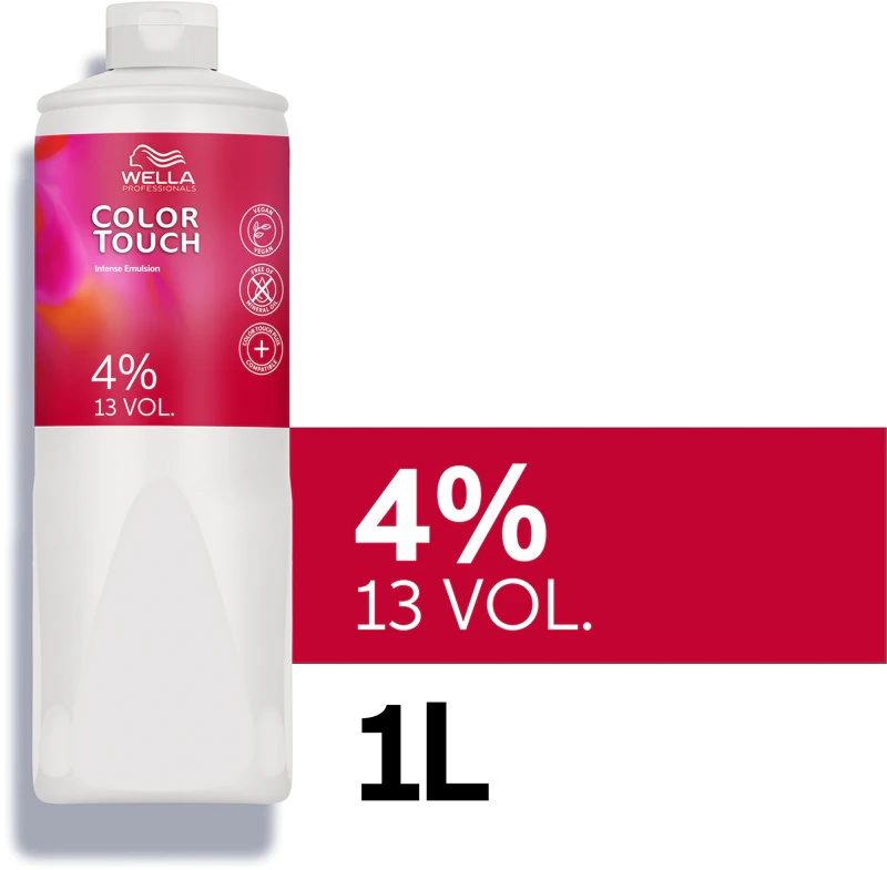 „Wella Professionals Color Touch“ aktyvuojanti emulsija 4%, 13 tūrio.