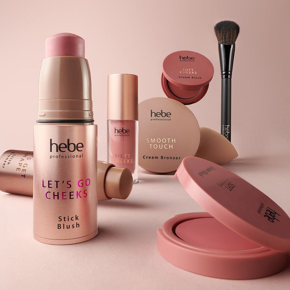 Ρουζ σε στικ Hebe Professional Let's Go Cheeks