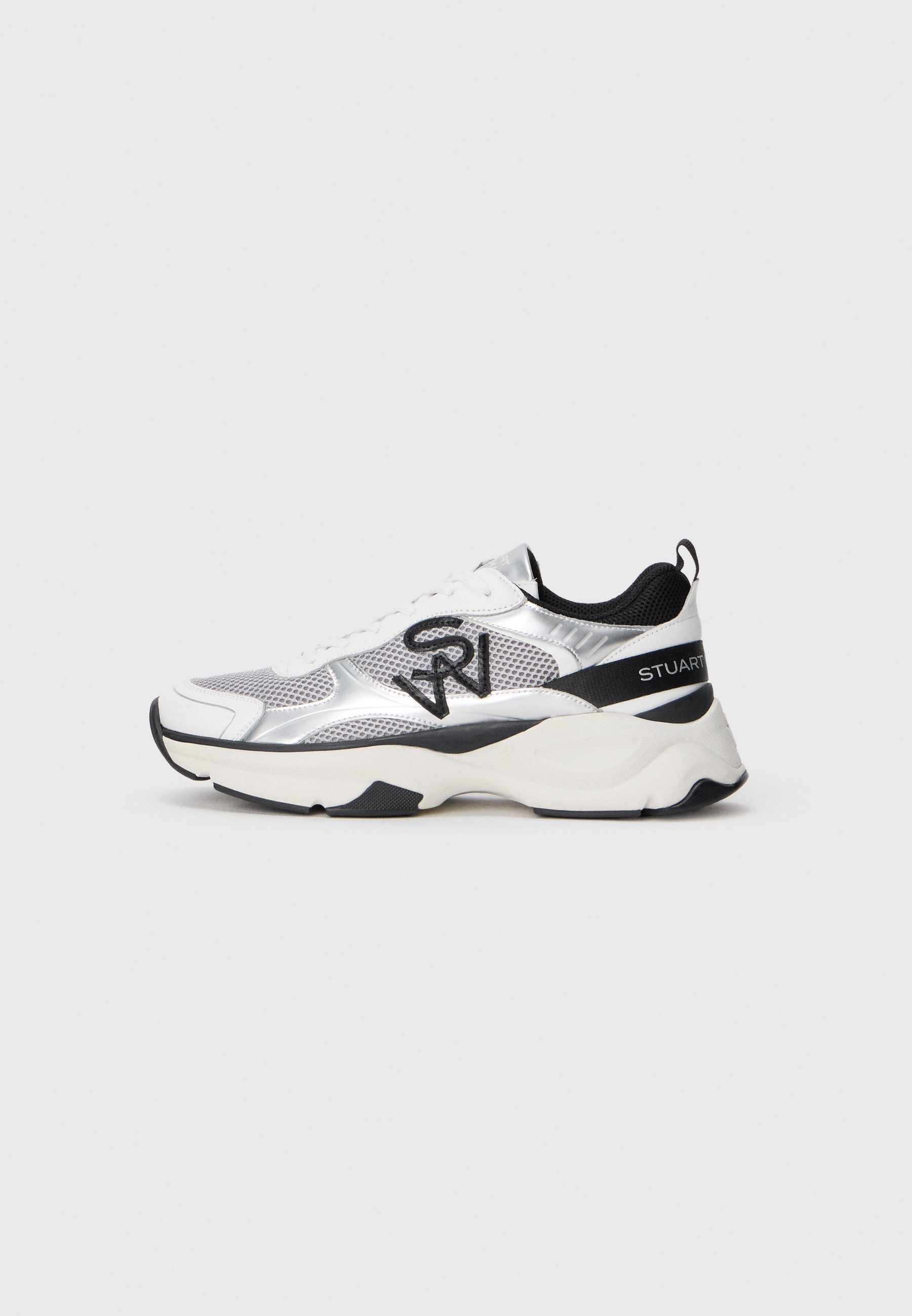 Stuart Weitzman sneakers - wit/zilverkleurig