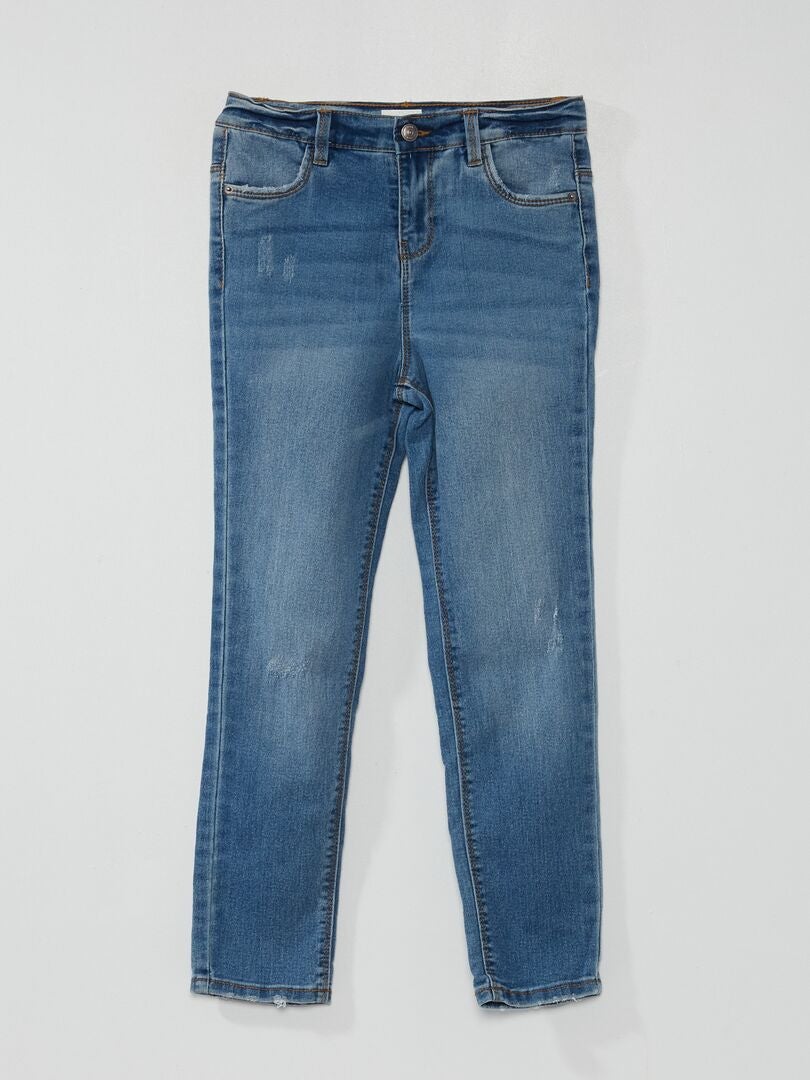 Pantalones vaqueros ajustados - AZUL