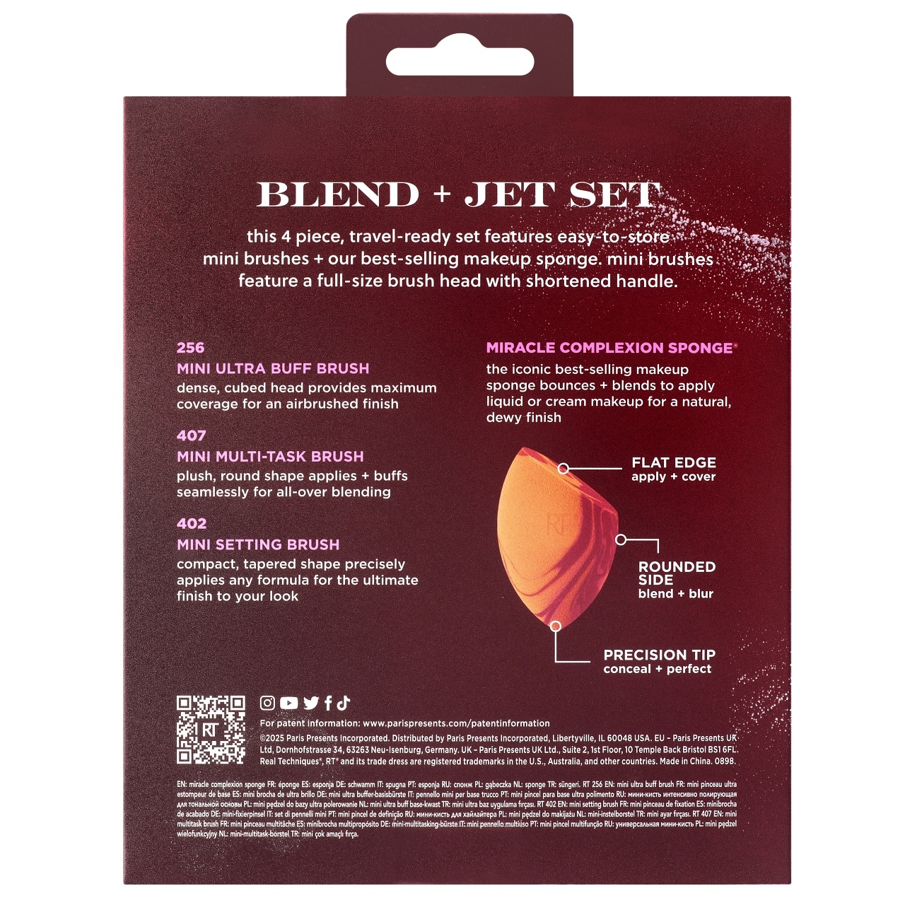 „Real Techniques Blend + Jet“ makiažo aksesuarų rinkinys – 1 dalis