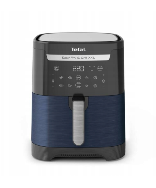 Frytkownica beztłuszczowa Tefal EY801410 Granatowy