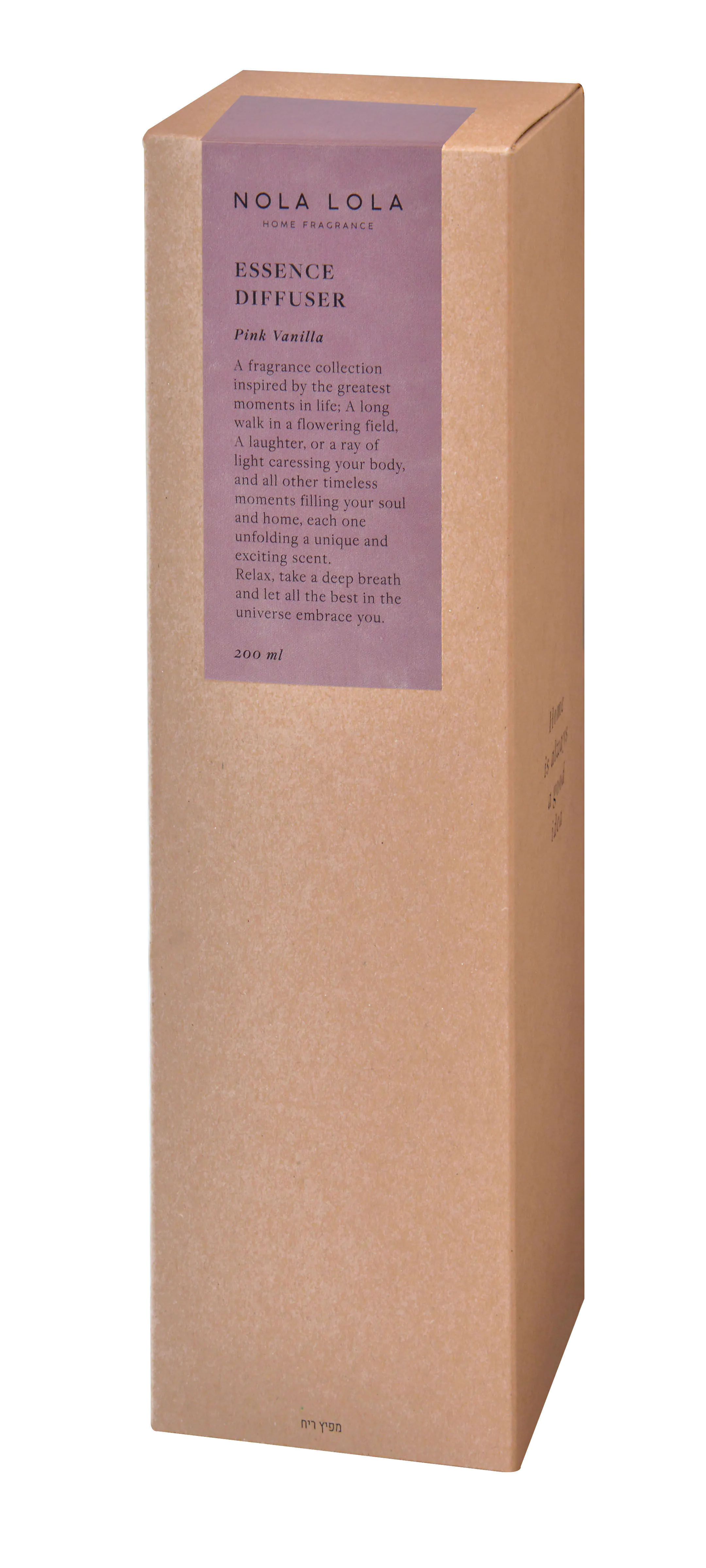 Nola Lola Pink Vanilla Dyfuzor zapachowy z patyczkami, 200 ml