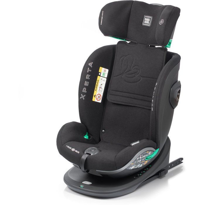 Seggiolino auto - BABYAUTO - XPERTA - Gruppo 0/1/2/3 - 40/150 cm - I-Size - Girevole - Reclinabile - Con riduttore - Antracite