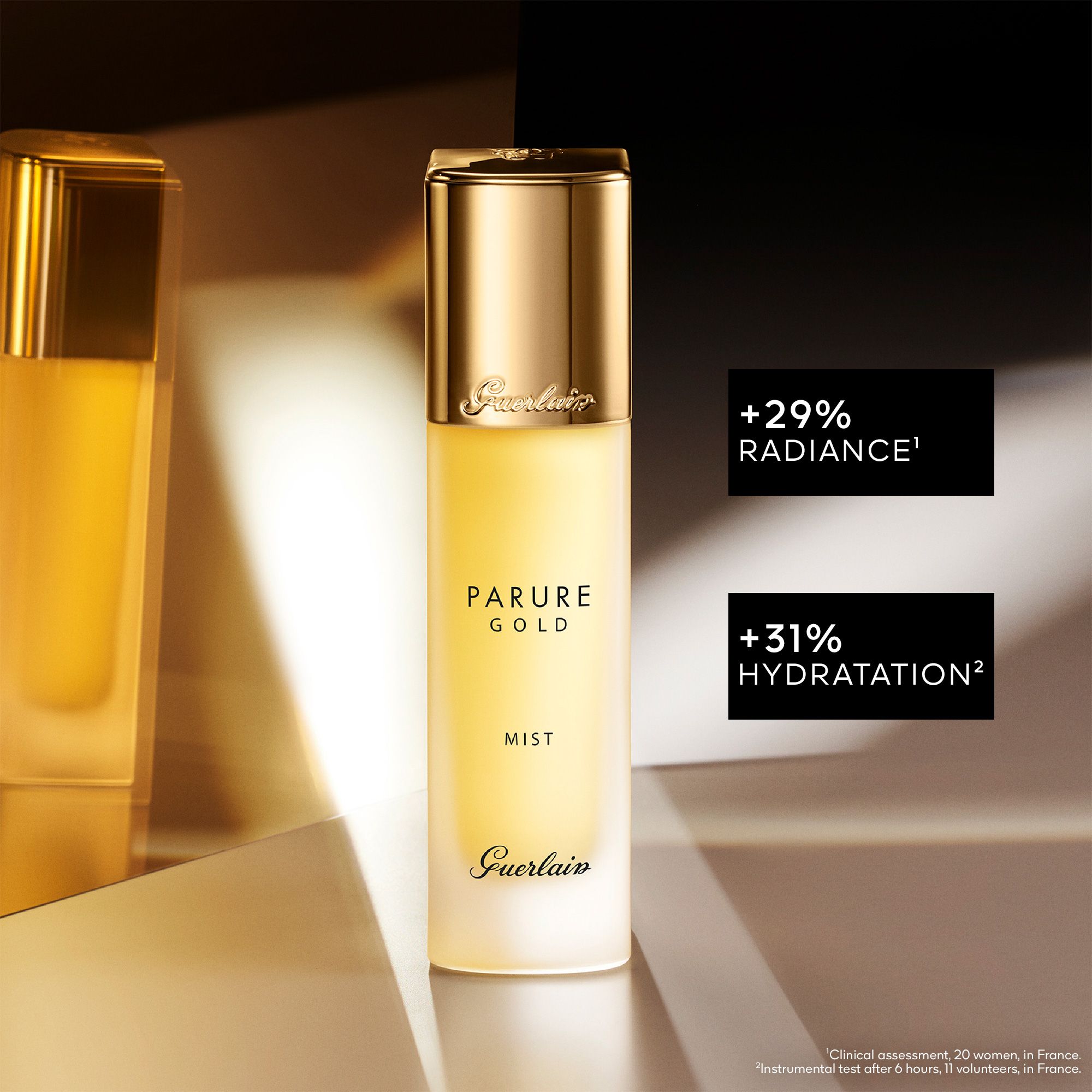 Parure Gold Hydrating Mist Luxusná hydratačná a vyživujúca hmla
