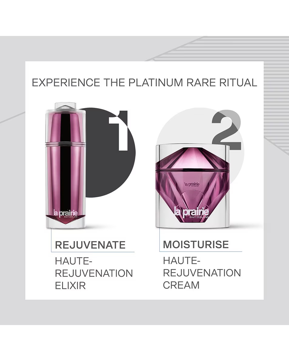 LA PRAIRIE PLATINUM RARE HAUTE-OMLADZOVACÍ ELIXÍR, SÉRUM PROTI STARNUTIU