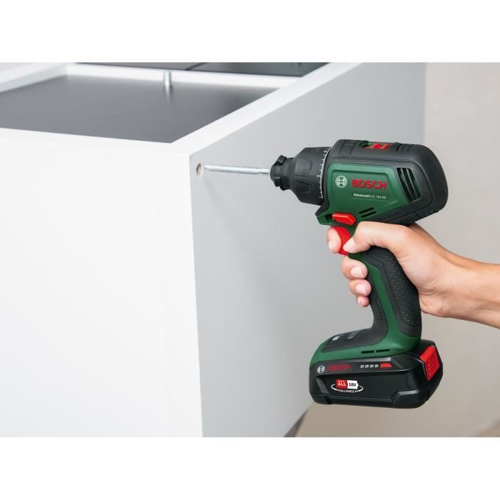 Drill/Driver - AdvancedDrill - 18V-80 - 2 x 2.5 Ah Batteries - Removable Metal Chuck - Cordless