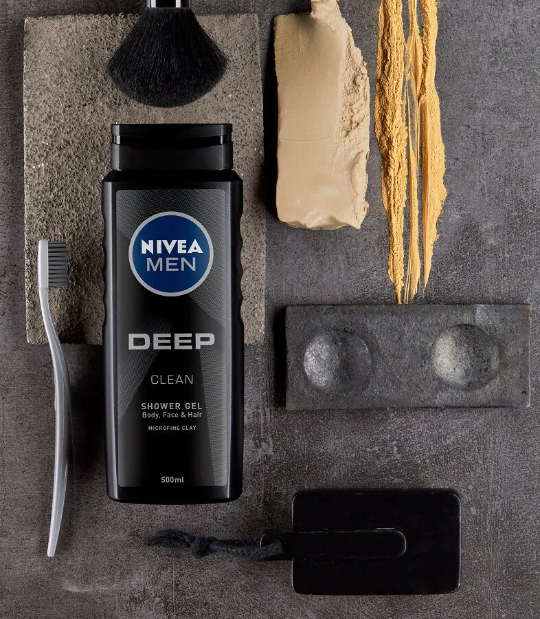 Nivea Żel pod prysznic 3W1 Deep Clean