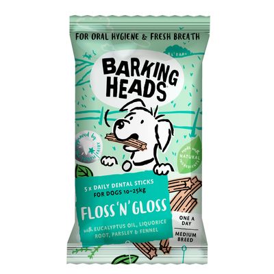 Bâtonnets dentaires Barking Heads Floss N Gloss