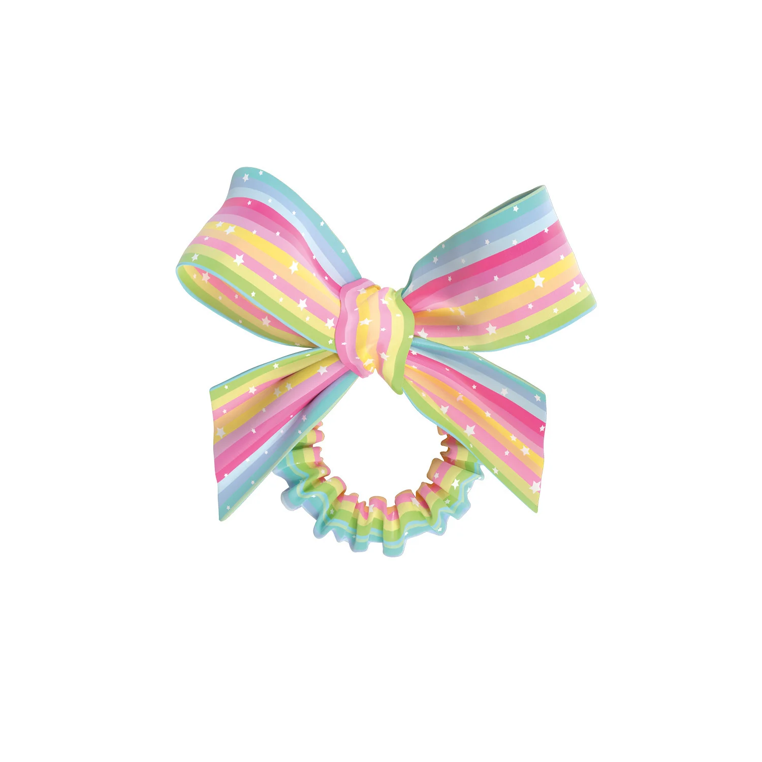Accessori Kids Slim Sprunchie Bow Rainbow - Fermagli ed Elastici, Prodotti per Bambini