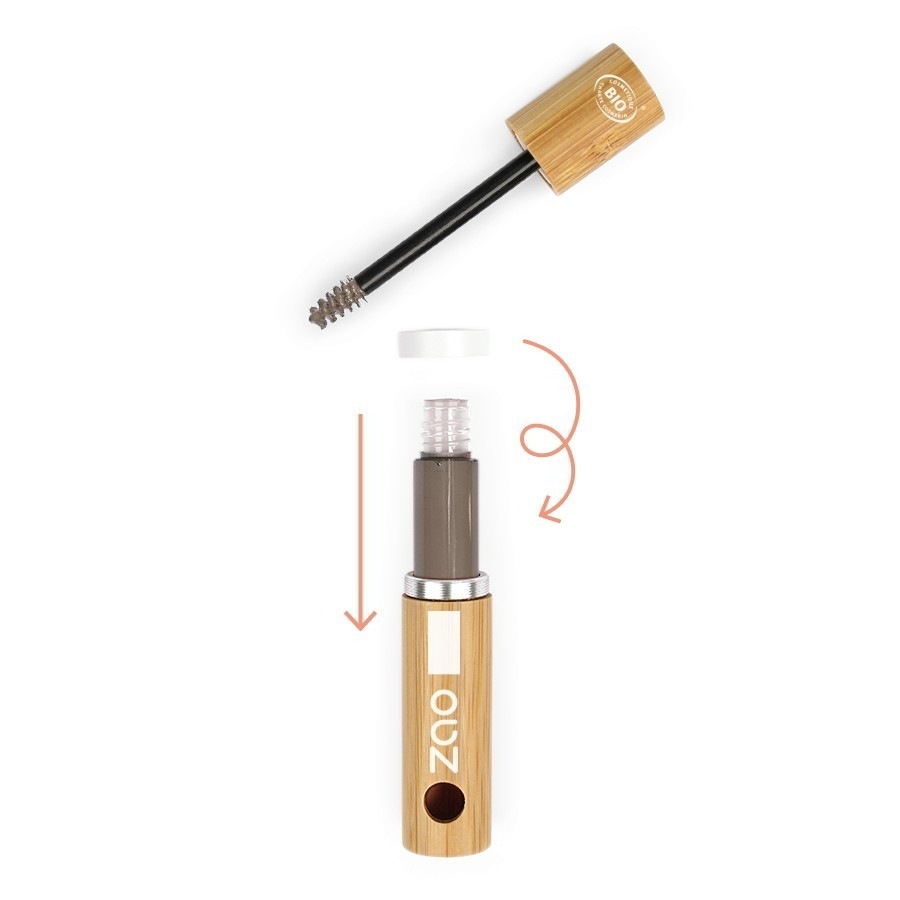 ZAO Gél na obočie a maskara na obočie 051 Blond ZAO – 3,6 ml