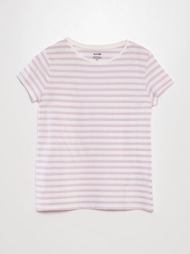 Camiseta con estampado marinero - BLANCA