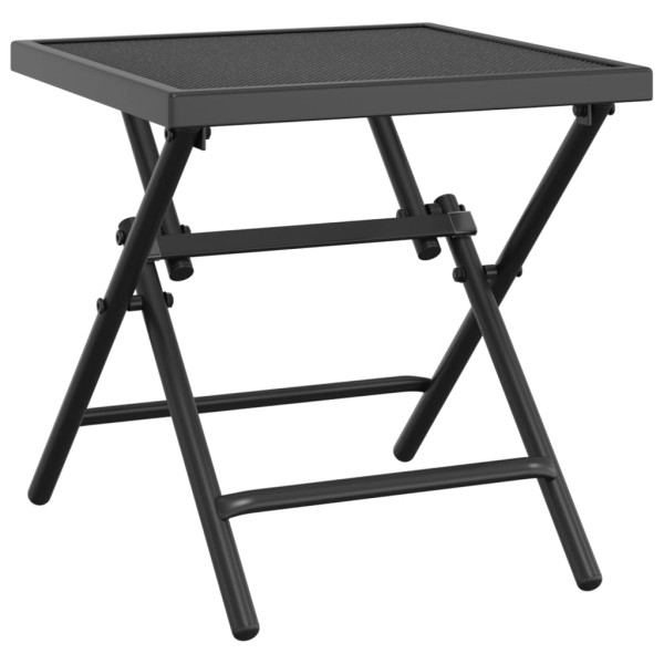Stół ogrodowy Antracyt 38 x 38 x 38 cm Stal vidaXL