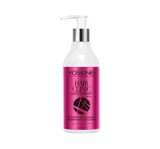 Yoskine Hair Clinic Mezo-Therapy chelatujący szampon głęboko oczyszczający 200ml