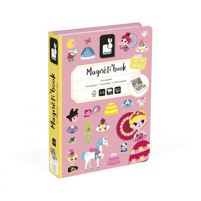 Magnéti'Book Princesses, 55 Magnets