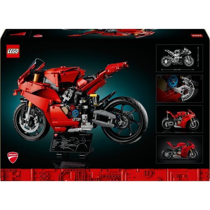 LEGO Technic 42202 Μοτοσικλέτα Ducati Panigale V4 S - Κατασκευάσιμη Μοτοσικλέτα για Ενήλικες