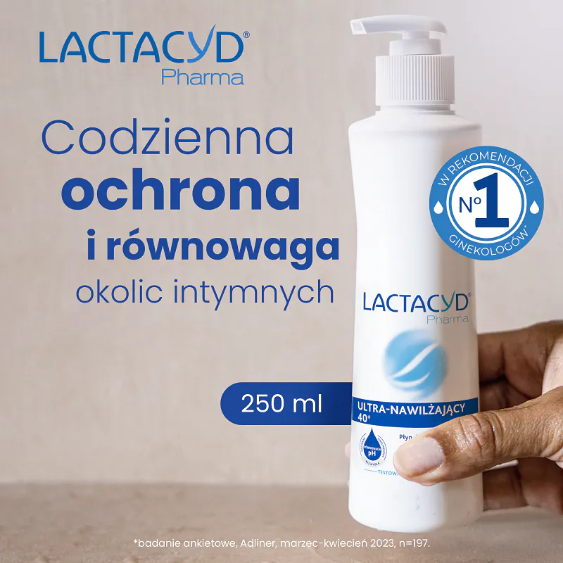 Lactacyd Pharma Ultra-Nawilżający 40+ Płyn 2