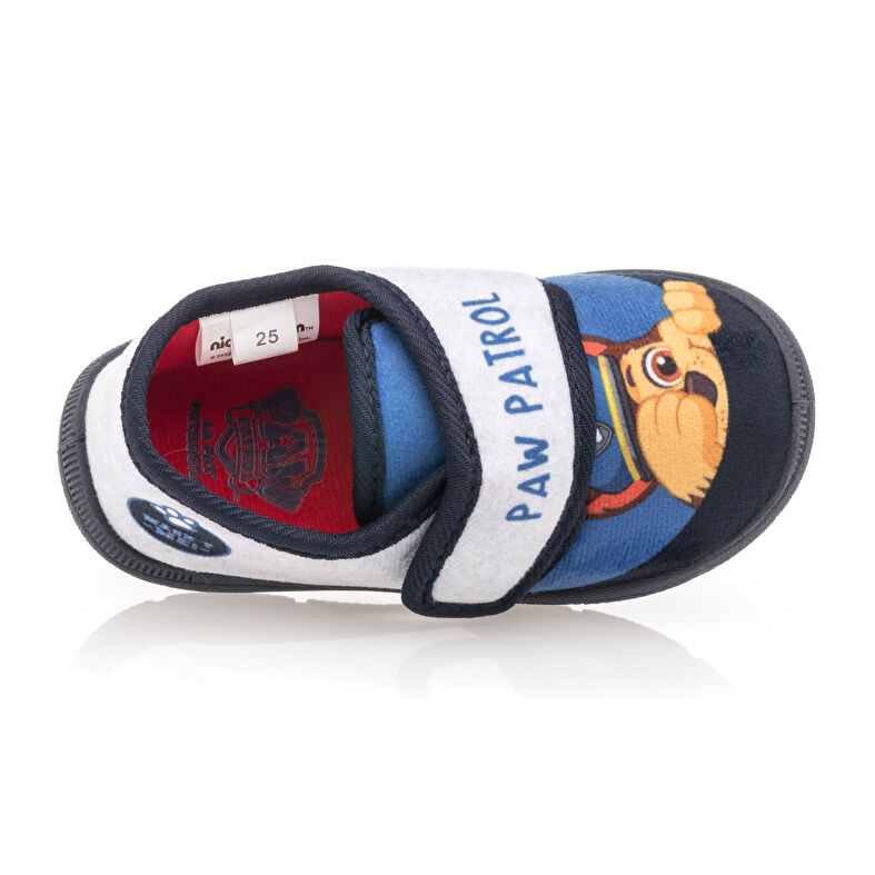 Pantuflas azules para niño